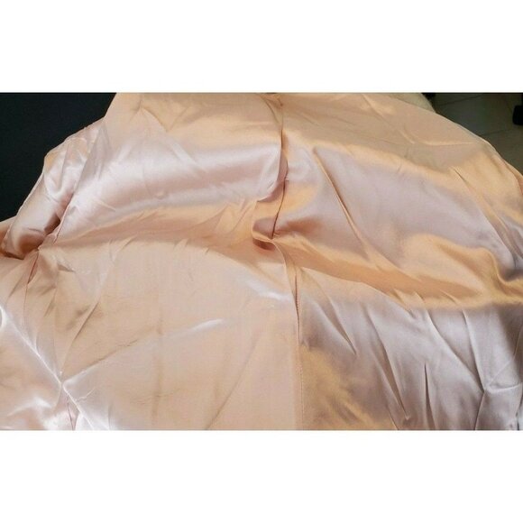 Loring Vintage Mohair Wool Blend Coat Women’s Size 14 Cream Ivory USA Made Fuzzy - Picture 9 of 9